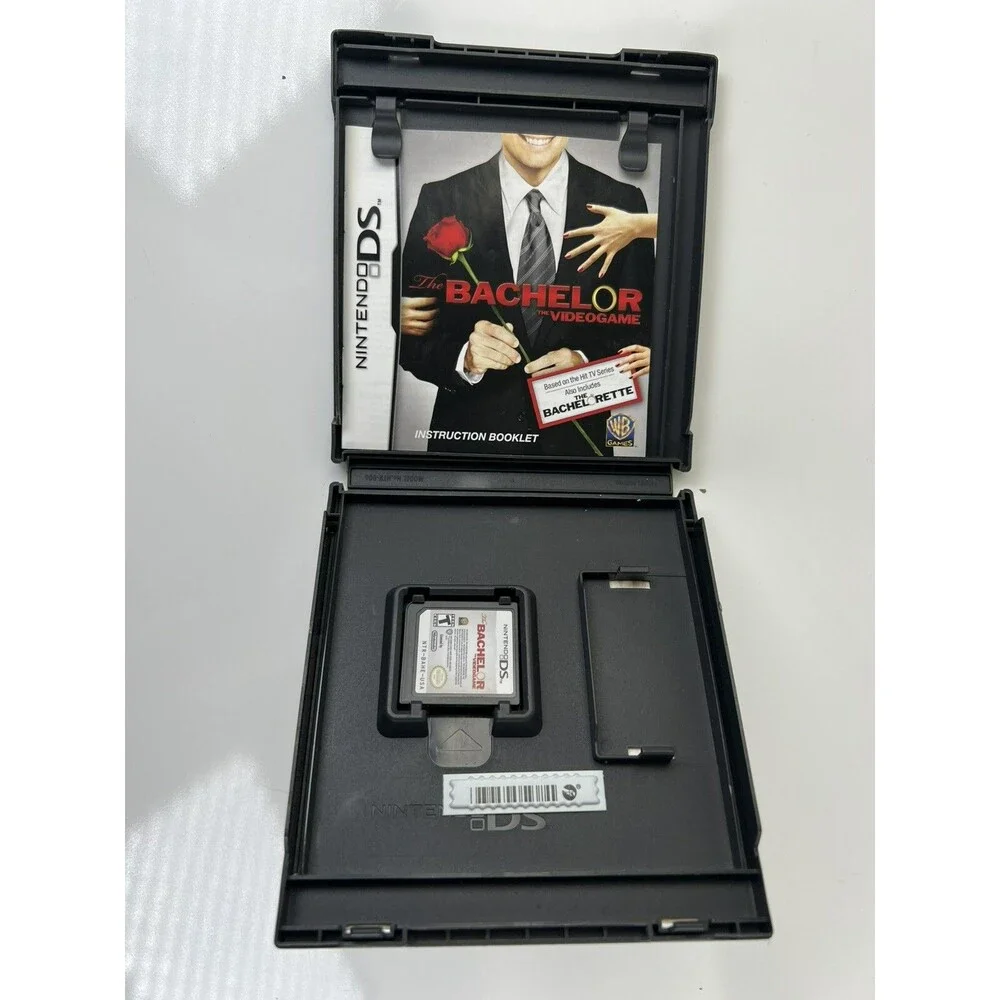 Bachelor: The Videogame (Nintendo DS, 2010) Cartridge & Case & Instructions
